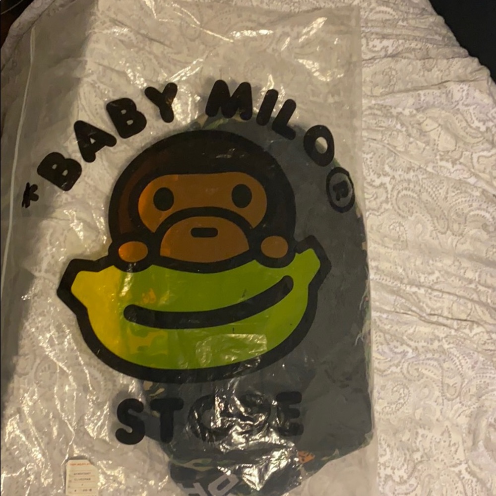 Baby Milo Bape backpack 9/10 condition AUTHENTIC**
